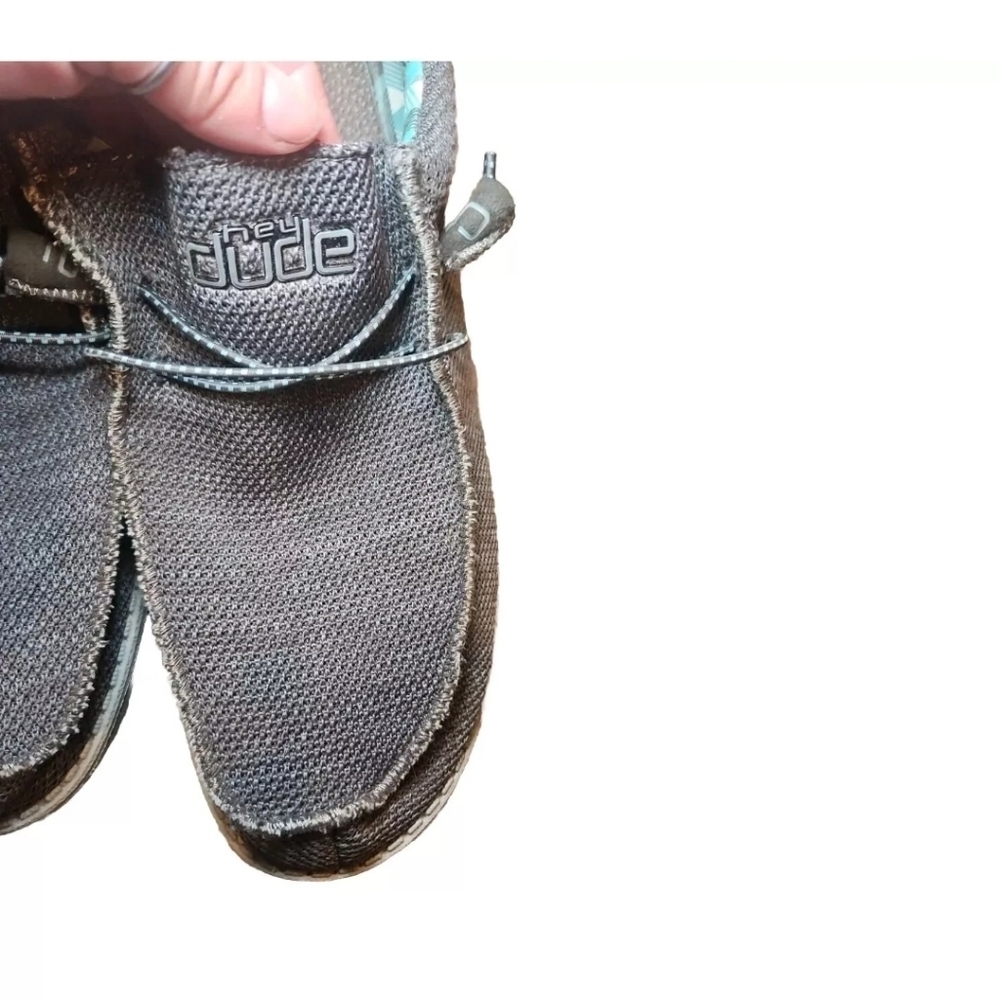Hey Dude Mens Wally Sox In Charcoal 12 - Picture 13 of 13
